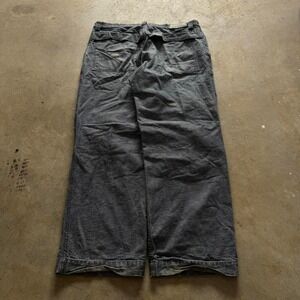 Baggy Wide Leg Enyce Jnco Styl Grey Blue Skater Y2k Vintage Denim Jeans 40x32